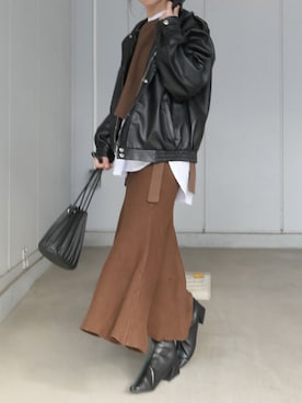 kuririnさん（レディース・159cm）の冬コーディネート