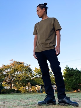 「Bling Leads（ブリングリーズ）のアイテム」を使った、JUNKAPPLEさん（メンズ・169cm）の秋コーディネート