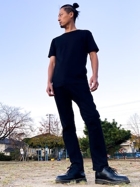 「Bling Leads（ブリングリーズ）のアイテム」を使った、JUNKAPPLEさん（メンズ・169cm）の秋コーディネート