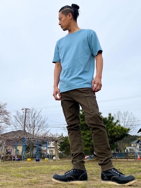 JUNKAPPLEさん（メンズ・169cm）の春コーディネート