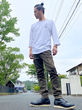 JUNKAPPLEさん（メンズ・169cm）の夏コーディネート