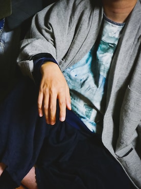 「O project（オープロジェクト）のアイテム（ジャケット/アウター）」を使った、肉日本さん（メンズ・172cm）の冬コーディネート