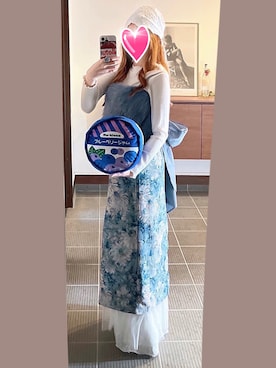 「アイテム（その他トップス）」を使った、致し方なく課金さん（レディース・157cm）の秋コーディネート