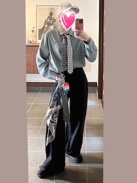 「niko and...（ニコアンド）のアイテム」を使った、致し方なく課金さん（レディース・157cm）の春コーディネート