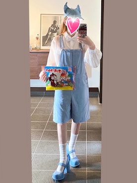 「アイテム（フォーマルスーツ/小物）」を使った、致し方なく課金さん（レディース・157cm）の夏コーディネート