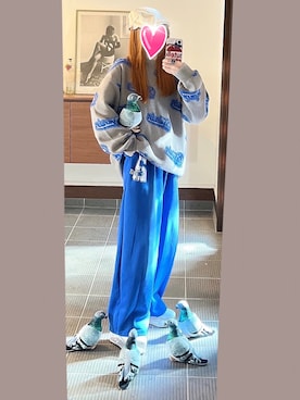 「アイテム（腕時計）」を使った、致し方なく課金さん（レディース・157cm）の冬コーディネート