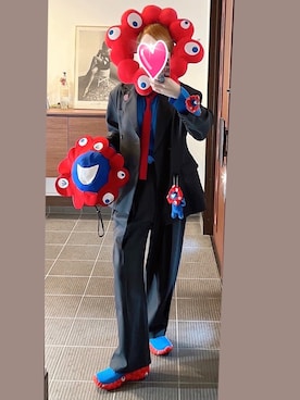 「アイテム（その他）」を使った、致し方なく課金さん（レディース・157cm）の冬コーディネート