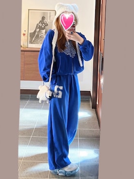 「アイテム（腕時計）」を使った、致し方なく課金さん（レディース・157cm）の冬コーディネート