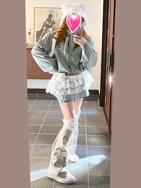 「アイテム（腕時計）」を使った、致し方なく課金さん（レディース・157cm）の秋コーディネート