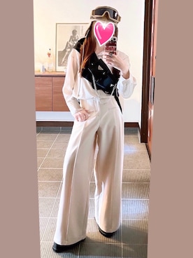 「アイテム（バッグ）」を使った、致し方なく課金さん（レディース・157cm）の夏コーディネート