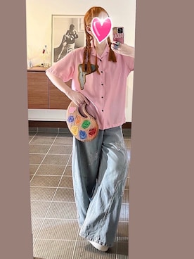「アイテム（腕時計）」を使った、致し方なく課金さん（レディース・157cm）の夏コーディネート