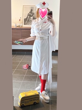 「Supreme （シュプリーム）のアイテム」を使った、致し方なく課金さん（レディース・157cm）の秋コーディネート