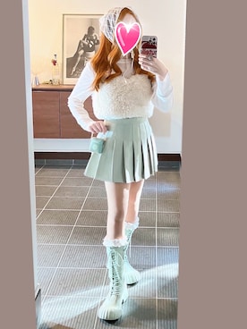 「アイテム（腕時計）」を使った、致し方なく課金さん（レディース・157cm）の秋コーディネート