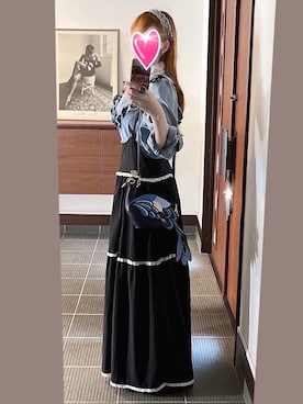 「WC（ダブル シー）のアイテム」を使った、致し方なく課金さん（レディース・157cm）の夏コーディネート