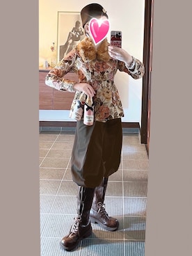 「ACCOMMODE（アコモデ）のアイテム」を使った、致し方なく課金さん（レディース・157cm）の冬コーディネート