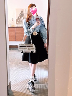 致し方なく課金さん（レディース・157cm）の春コーディネート