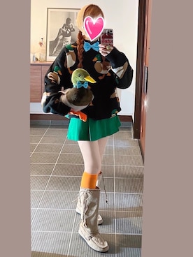 「WEGO（ウィゴー）のアイテム」を使った、致し方なく課金さん（レディース・157cm）の冬コーディネート