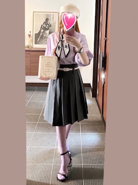 「LAGUNAMOON（ラグナムーン）のアイテム」を使った、致し方なく課金さん（レディース・157cm）の夏コーディネート