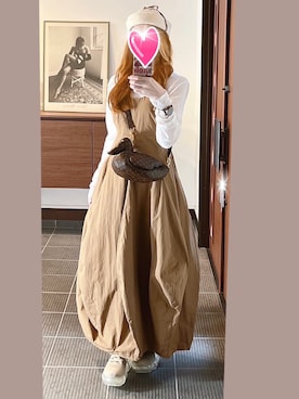 「アイテム（腕時計）」を使った、致し方なく課金さん（レディース・157cm）の秋コーディネート