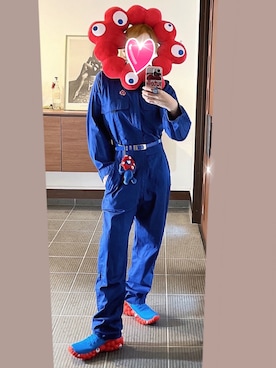 「アイテム（財布/小物）」を使った、致し方なく課金さん（レディース・157cm）の夏コーディネート