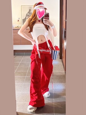 「アイテム（腕時計）」を使った、致し方なく課金さん（レディース・157cm）の夏コーディネート