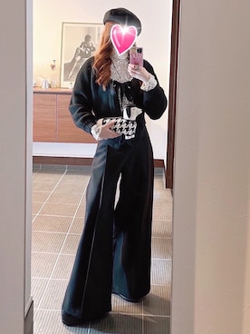 「ペット」｜致し方なく課金さん（レディース・157cm）の冬コーディネート