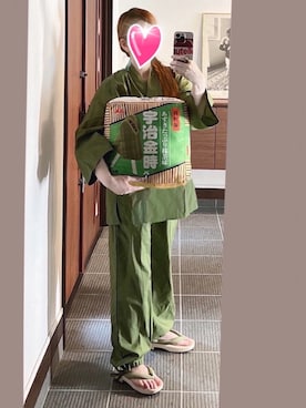 「アイテム（アナログ腕時計）」を使った、致し方なく課金さん（レディース・157cm）の夏コーディネート