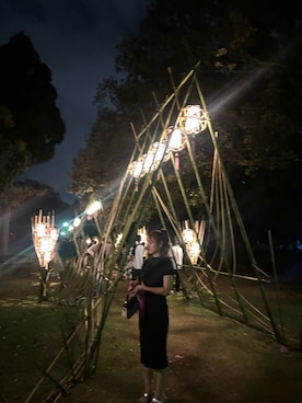 「GRL（グレイル）のアイテム（サンダル）」を使った、ゆんさん（レディース・158cm）の夏コーディネート