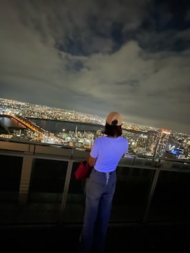 「GORGE（ゴージ）のアイテム（パンツ）」を使った、ゆんさん（レディース・158cm）の秋コーディネート