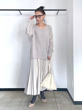 tomocoさん（レディース・158cm）の冬コーディネート