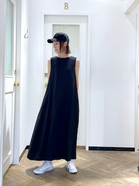 「アイテム（ワンピース/ドレス）」を使った、tomocoさん（レディース・158cm・40代）の春コーディネート