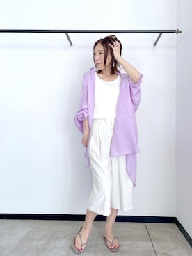 tomocoさん（レディース・158cm）の夏コーディネート