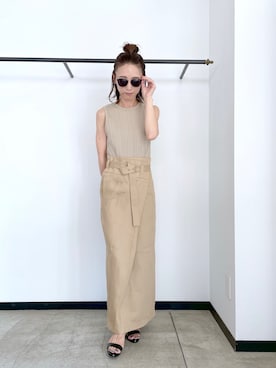 「158cm」｜「アイテム（その他）」を使った、tomocoさん（レディース・158cm）の夏コーディネート