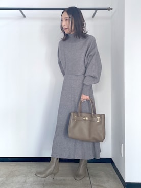 tomocoさん（レディース・158cm）の秋コーディネート