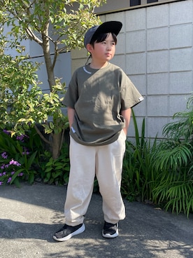 M&Kさん(キッズ・131cm)の春コーディネート