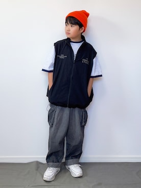 M&Kさん(キッズ・128cm)の秋コーディネート