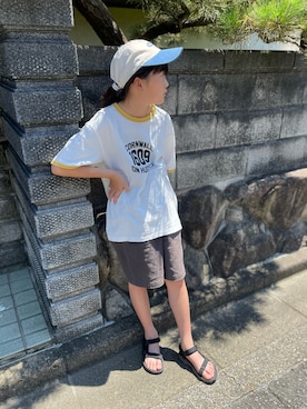 M&Kさん（キッズ・142cm）の夏コーディネート