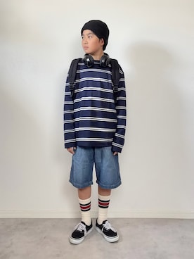 M&Kさん(キッズ・143cm)の秋コーディネート