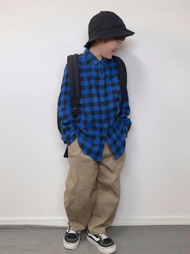 M&Kさん（キッズ・110cm）の秋コーディネート