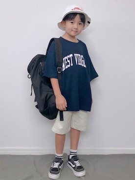 M&Kさん（キッズ・110cm）の夏コーディネート