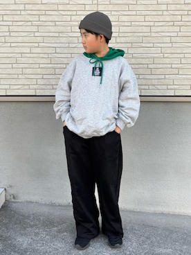 M&Kさん（キッズ・138cm）の冬コーディネート