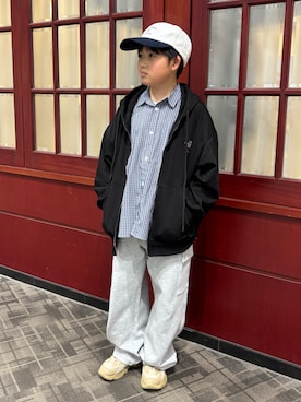 M&Kさん（キッズ・138cm）の冬コーディネート