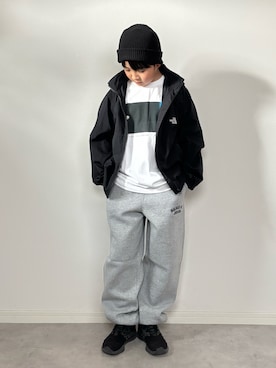 「アイテム（ジャケット/アウター）」を使った、M&Kさん（キッズ・138cm）の秋コーディネート