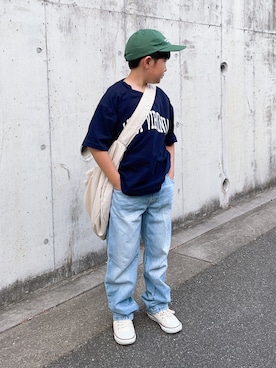 M&Kさん（キッズ・127cm）の夏コーディネート