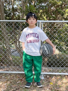 M&Kさん（キッズ・120cm）の春コーディネート