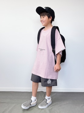 M&Kさん（キッズ・120cm）の夏コーディネート