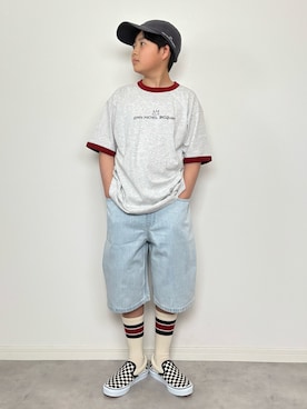 M&Kさん（キッズ・140cm）の春コーディネート
