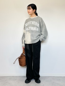 M&Kさん（レディース・154cm）の冬コーディネート