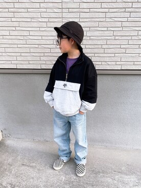 M&Kさん（キッズ・124cm）の春コーディネート