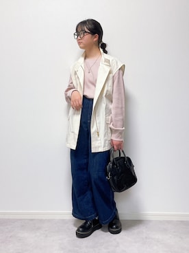 M&Kさん（レディース・154cm）の春コーディネート